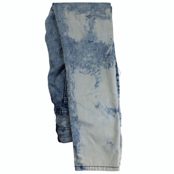 Diamond Stash Women Blue Regular Fit Medium Wash Distressed Skinny Jeans Size 7‎ - Picture 4 of 6